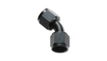 Load image into Gallery viewer, Vibrant -10AN X -10AN Female Flare Swivel 45 Deg Fitting ( AN To AN ) -Anodized Black Only
