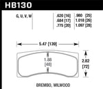 Load image into Gallery viewer, Hawk Brembo X9 060 71/74 / Brembo XA4 D3 01/04 / Wilwood Integra IP Racing DTC-70 Brake Pads
