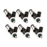 Load image into Gallery viewer, Injector Dynamics 1050-XDS Injectors 14mm (Grey) Adaptor Top GTR Lower Spacer (Set of 6)
