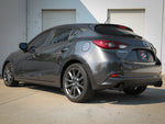 Load image into Gallery viewer, aFe Takeda 2-1/2in 304 SS Axle-Back Exhaust w/ Carbon Fiber Tips 14-18 Mazda 3 L4 2.0L/2.5L
