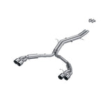 Load image into Gallery viewer, MBRP 18-21 Audi S5 Coupe/S4 Sedan T304 SS 2.5in Cat-Back Quad Rear Exit Exhaust - SS Tips
