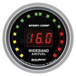 Load image into Gallery viewer, Autometer Sport-Comp 52mm Digital Wideband Air/Fuel Ratio Street Gauge
