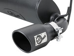 Load image into Gallery viewer, aFe Rebel Series 409 Stainless Steel Cat-Back Exhaust 18-21 Jeep Wrangler JL 2.0L (t) - Black Tip
