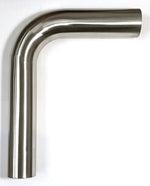 Load image into Gallery viewer, Stainless Bros 2.50in Diameter 1.5D / 3.75in CLR 90 Degree Bend 5in leg/8in leg Mandrel Bend
