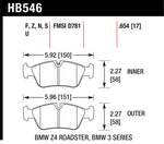 Load image into Gallery viewer, Hawk HPS Street Brake Pads
