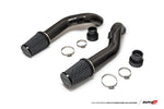 Load image into Gallery viewer, AMS Performance 2009+ Nissan GT-R R35 (CBA/DBA) Alpha Carbon Fiber Intake Pipes for Stock Turbos
