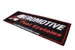 Load image into Gallery viewer, Aeromotive Banner - 32in x 92in (Black/Red)
