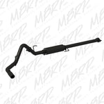 Load image into Gallery viewer, MBRP 2015 Ford F-150 2.7L / 3.5L EcoBoost 3in Cat Back Single Side Black Exhaust System
