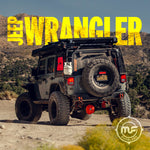 Load image into Gallery viewer, MagnaFlow 12-18 Jeep Wrangler 2.5in Overland Series Cat-Back Exhaust
