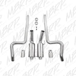 Load image into Gallery viewer, MBRP 05-09 Ford Shelby GT500 / GT Dual Split Rear Street Version 4in Tips T409 Exhaust System
