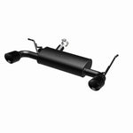 Load image into Gallery viewer, MagnaFlow 07-17 Jeep Wrangler JK 3.8/3.6L Dual Split Rear Exit Black Axle-Back Exhaust
