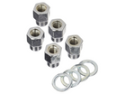 Load image into Gallery viewer, Weld Open End Lug Nuts w/Centered Washers 12mm x 1.5 - 5pk
