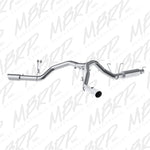 Load image into Gallery viewer, MBRP 14-16 Ram 2500 6.4L 4in AL Dual Side Split Outlet Cat Back Exhaust
