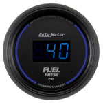 Load image into Gallery viewer, Autometer 52.4mm 1-100 PSI Black Digital Fuel Pressure Gauge
