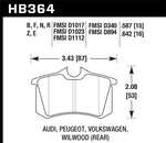 Load image into Gallery viewer, Hawk 2010-2013 Audi A3 TDI HPS 5.0 Rear Brake Pads
