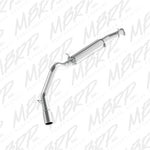 Load image into Gallery viewer, MBRP 04-07 Ford 6.0L E-250/350 Van 4in Cat Back Single Side Exit Alum Exhaust
