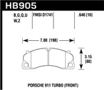 Load image into Gallery viewer, Hawk 14-18 Porsche 911 Performance Ceramic Street Front Brake Pads
