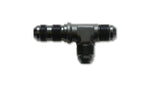 Load image into Gallery viewer, Vibrant -3AN Bulkhead Adapter Tee on Run Fittings - Anodized Black Only
