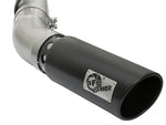 Load image into Gallery viewer, aFe LARGE BORE HD 4in 409-SS DPF-Back Exhaust w/Black Tip 2017 GM Duramax V8-6.6L (td) L5P
