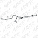 Load image into Gallery viewer, MBRP 2015 Ford F-150 5.0L 3in Cat Back Dual Split Side Exit T409 Exhaust System
