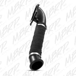 Load image into Gallery viewer, MBRP 01-04 Chev/GMC 6.6L Duramax 3in Turbo Down Pipe Black
