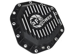 Load image into Gallery viewer, aFe Power Pro Ser Rear Diff Cover Black w/Mach Fins 2017 Ford Diesel Trucks V8-6.7L(td) Dana M275-14
