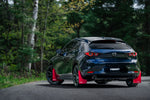 Load image into Gallery viewer, MBRP 19-23 Mazda 3 Hatchback T304SS 2.5in Axle-Back, Dual Rear Exit Street Profile
