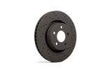 Load image into Gallery viewer, Hawk Talon 1997 Acura Integra GS Drilled and Slotted Front Brake Rotor Set
