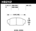 Load image into Gallery viewer, Hawk 86-01 Acura (Various) / 88-93 Honda (Various) HPS Street Front Brake Pads
