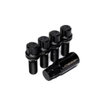 Load image into Gallery viewer, Vossen 30mm Lock Bolt - 14x1.25 - 17mm Hex - Cone Seat - Black (Set of 4)
