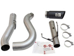 Load image into Gallery viewer, aFe MACHForce XP Exhaust Large Bore 5in DPF-Back SS 13-15 Dodge Trucks L6-6.7L (td) *Black Tip
