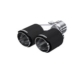 Load image into Gallery viewer, MBRP Universal Carbon Fiber Dual Tip 3.5in OD/2.5in Inlet
