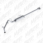 Load image into Gallery viewer, MBRP 2005-2013 Toyota Toyota Tacoma 4.0L EC/CC Cat Back Single Exit AL P Series Exhaust
