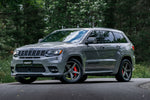 Load image into Gallery viewer, MBRP 2012+ Jeep Grand Cherokee SRT 6.4L 3in Dual Rear Exit T304SS Catback Exhaust - CF Tips
