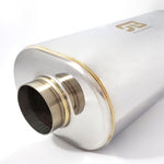 Load image into Gallery viewer, Stainless Bros 3.0in x 12.0in OAL SS304 Muffler - Polished
