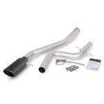 Load image into Gallery viewer, Banks Power 09-10 VW Jetta 2.0L TDI Monster Exhaust System - SS Single Exhaust w/ Black Tip
