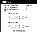 Load image into Gallery viewer, Hawk HP+ Street Brake Pads
