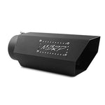 Load image into Gallery viewer, MBRP Universal Hex Tip 5in Inlet 16in Length w/ Logo - Black Coated
