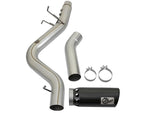 Load image into Gallery viewer, aFe LARGE BORE HD 4in 409-SS DPF-Back Exhaust w/Black Tip 2017 GM Duramax V8-6.6L (td) L5P
