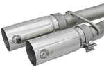 Load image into Gallery viewer, aFe Rebel Series 3in SS Cat-Back Exhaust System w/ Polished Tip 04-15 Nissan Titan V8 5.6L
