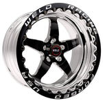 Load image into Gallery viewer, Weld S71 17x10 / 5x4.5 BP / 7.9in. BS Black Wheel (Low Pad) - Black Single Beadlock MT
