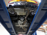 Load image into Gallery viewer, aFe POWER Takeda 2021 Toyota Supra 2.0L (t) 2.5in-3in 304 SS CB Exhaust w/ Blue Tips
