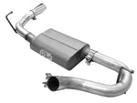 Load image into Gallery viewer, aFe Scorpion 2-1/2in Alum Steel Axle-Back Exhaust w/Polished Tip 07-18 Jeep Wrangler JK V6-3.6/3.8L
