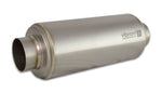 Load image into Gallery viewer, Vibrant Titanium Resonator 3.5in Inlet / 3.5in Outlet x 16in Long
