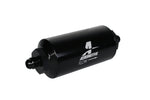 Load image into Gallery viewer, Aeromotive In-Line Filter - (AN-6 Male) 10 Micron Fabric Element Bright Dip Black Finish
