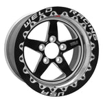 Load image into Gallery viewer, Weld S71 15x10.33 / 5x4.5 BP / 6.5in. BS Black Wheel (Medium Pad) - Black Single Beadlock MT
