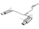 Load image into Gallery viewer, aFe Takeda Exhaust 2.25in to 2in Dia 304SS Cat-Back w/Polished Tips 08-12 Honda Accord Coupe V6 3.5L
