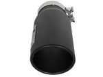 Load image into Gallery viewer, aFe MACH Force-Xp 409 Stainless Steel Exhaust Tip 3.5 In x 4.5in Out x 12in L Clamp-On
