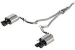 Load image into Gallery viewer, Borla 19-20 Ford Mustang Ecoboost 2.3L 2.25in S-type Exhaust w/ Valves - Black Chrome Tips
