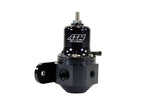 Load image into Gallery viewer, AEM High Capacity Universal Black Adjustable Fuel Pressure Regulator
